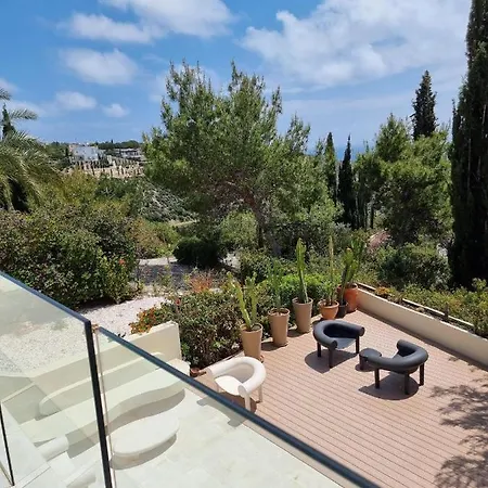 Villa Exquisite Golf With Sea, 8tee, Views, In Aphrodite Hills Golf Kouklia